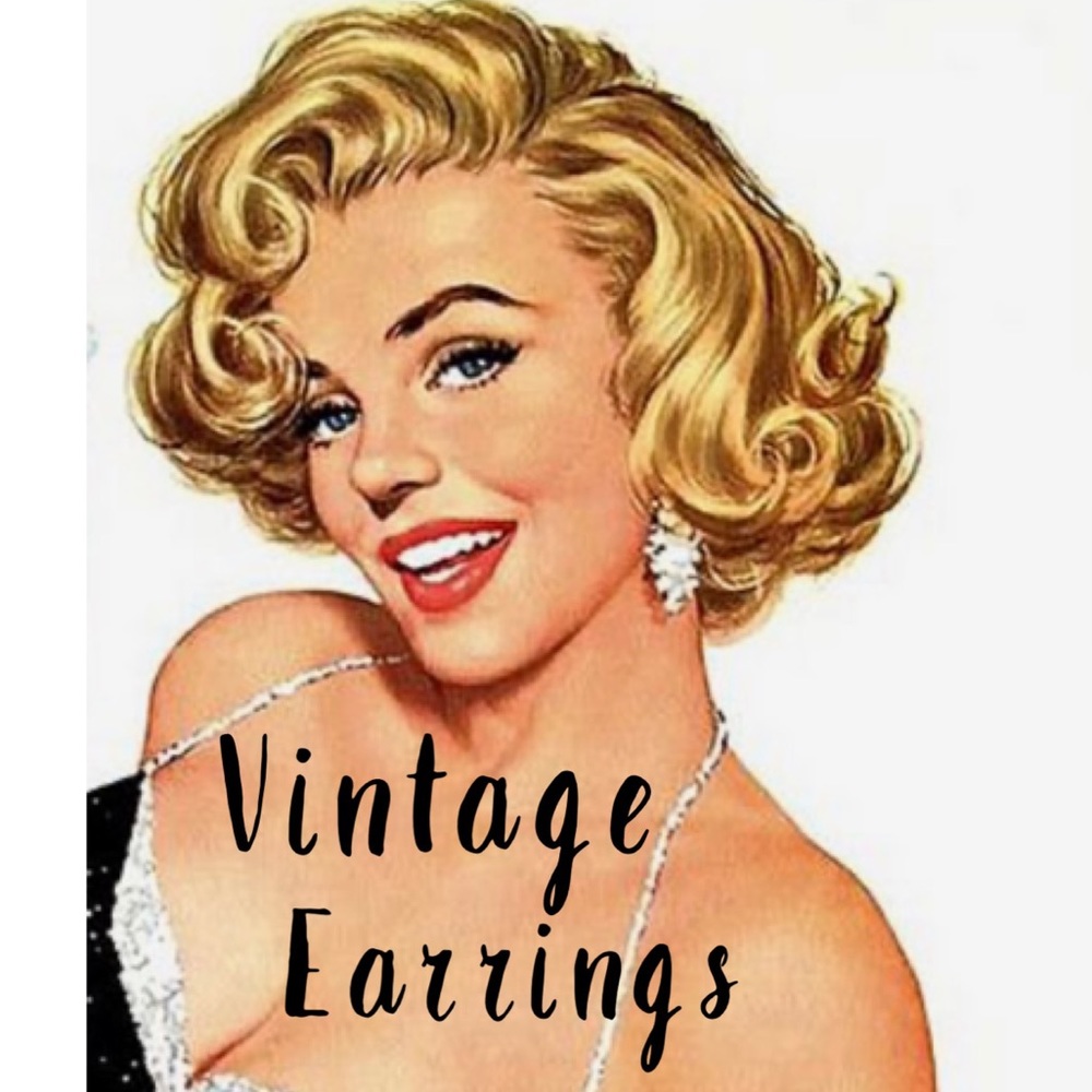 Vintage Earrings Clip-On & Screw-Backs